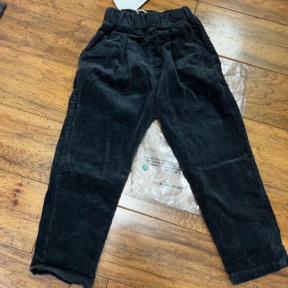 Mud Kingdom Boys Girls Corduroy Pants Pull On Plain Elastic Waist - Picture 6 of 10